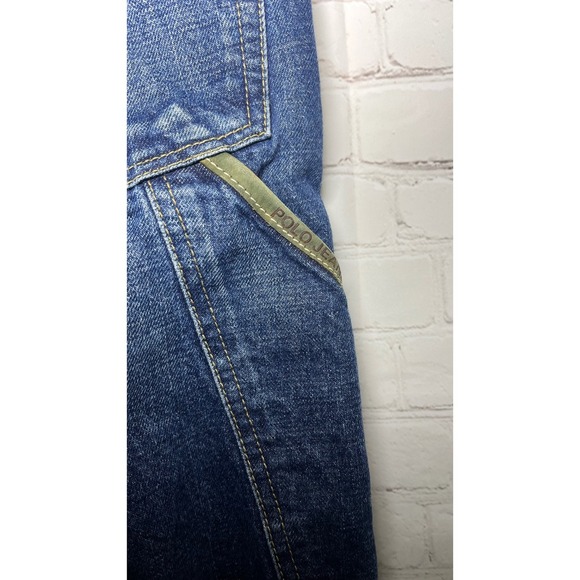 ✨Vintage Y2K Ralph Lauren Polo Jeans Co. Carpenter Jeans Denim Blue Mens 30x30 - Picture 3 of 5